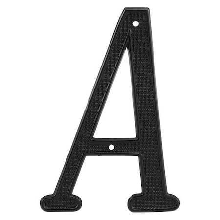 Primeline Tools 4 in. House Letter A, Diecast, Black Finish, PK2 MP4106