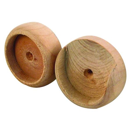 Primeline Tools 1-3/8 in. Wooden Closet Pole Socket (Single Pack) N 6794