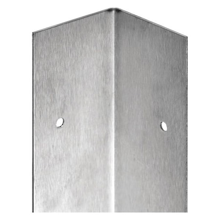 Primeline Tools Stainless Steel Corner Shield with Fasteners, 2 x 48 in., PK6 MP10857