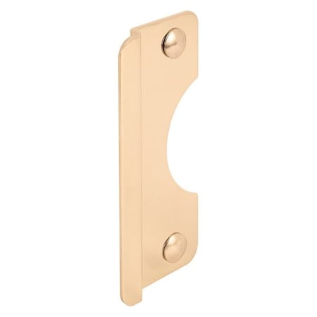 Primeline Tools Latch Guard Out Swing, 2-3/8 in. Backset, Brass Plated (Single Pack) MP9510