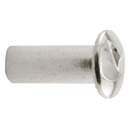 Primeline Tools Barrel Nuts, 1Way, 10-24 x 5/8", Stl, PK25, 25 PK MP17051