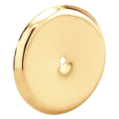 Primeline Tools Cabinet Knob Backplate, 2-13 in. Outside Diameter, Stamped Steel, PK5 MP9200