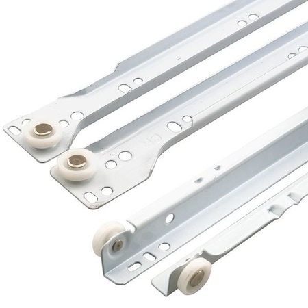 Primeline Tools Drawer Track, 16", White Slide MP7210