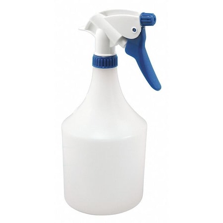 Primeline Tools Sprayer Bottles, 32 oz., High-Density Polyethylene, White, Chemical Resistant, PK2 MP10786
