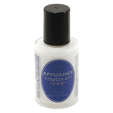 Primeline Tools Appliance Touch-Up Paint, 1 oz. Bottle, Lacquer Base, White, Gloss (Single Pack) MP10511