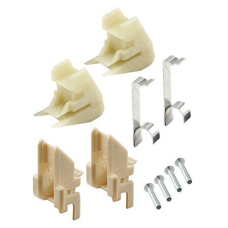 Prime-Line MP101150 Channel Balance Accessories, Nylon and Steel Components, FS101-Top and FS150-Btm, 10 Piece
