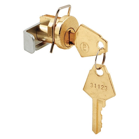 Primeline Tools Mail Box Lock, 1 in., Brass (Single Pack) MP4055