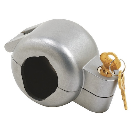 Primeline Tools Door Knob Lock-Out Device, Diecast Construction, Gray Painted Color (Single Pack) MP4180