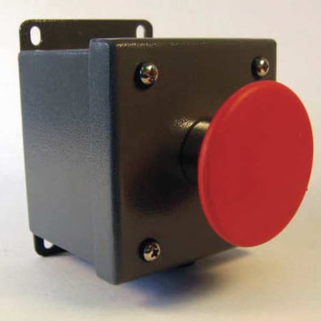 Relay And Control Heavy Duty Mushroom Head Control, Nema 4 1MHD