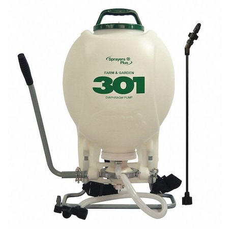 Sprayers Plus 4 gal Diaphragm Eco Backpack Sprayer, 51 in L Hose 301