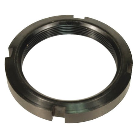 Ampg Jam Nut, 2-1/2"-16, Steel, Black Oxide, 1/2 in Ht Z0344