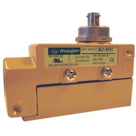 Moujen Heavy Duty Limit Switch, Plunger, SPDT MJ1-6101