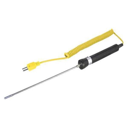 Reed Instruments Air/Gas Thermocouple Probe, Type K, -58 to 1652 Degrees F (-50 to 900 Degrees C) R2940