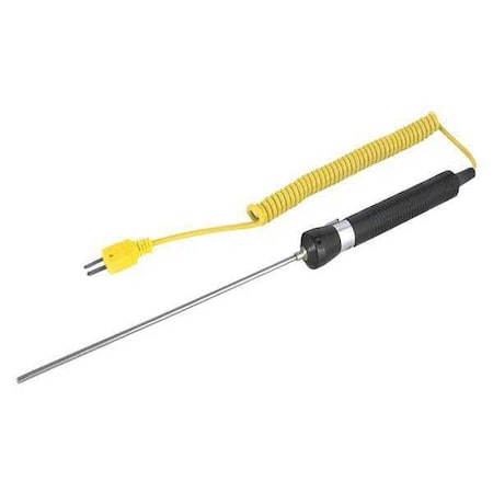 Reed Instruments Immersion Thermocouple Probe, Type K, -58 to 1112 Degrees F (-50 to 600 Degrees C) R2950