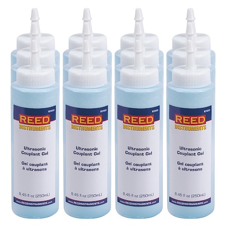 Reed Instruments Ultrasonic Couplant Gel, 4oz., PK12 R7950/12