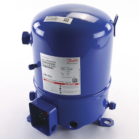 Danfoss Compressor, 230V, 3-Phase, 3.5 HP MT40-3VI