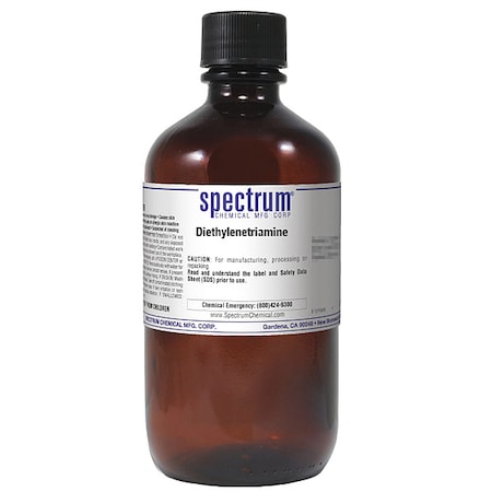 Spectrum Chemical Diethylenetriamine, 1L, CAS 111-40-0 D1092-1LTGL