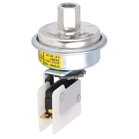 Lennox Pressure Switch, 4-1/2" SPST 33J88