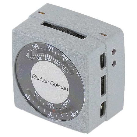 Schneider Electric Thermostat, Day/Night, 50 deg. to 85 deg.F 2214-121