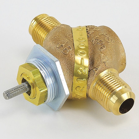 Schneider Electric Valve Union, 5/8" O.D., Flare, Open, 2.2 gpm VB-7212-0-4-3