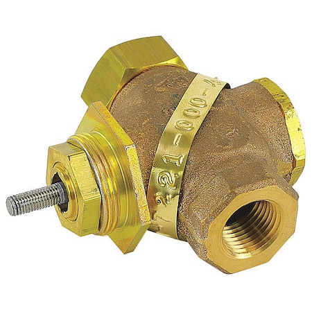 Schneider Electric Valve, 1/2", Union, Stem-Up to Close, 1.3gpm VB-7221-0-4-2