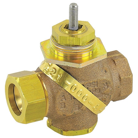 Schneider Electric Valve, 1/2", Union, Stem-Up to Close, 4.4gpm VB-7221-0-4-4
