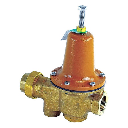 Watts Regulator, Water Valve, 1", 25 to 75 psi 0009154