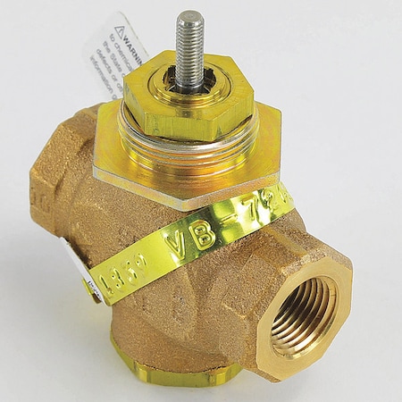 Schneider Electric Valve, 1/2", Steam, Stem-Up to Close, 2.2gpm VB-7263-0-4-3