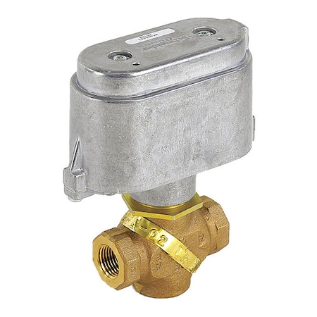 Schneider Electric Valve, 1/2", Normally Open, 1.3 gpm, Bronze VK-7213-201-4-2