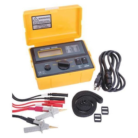 Reed Instruments Digital Milli-Ohmmeter, 110V, Cat. II K5090