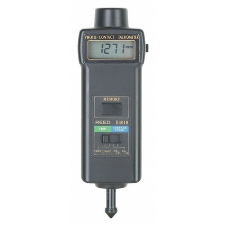 Reed Instruments Combination Contact/Photo Tachometer K4010