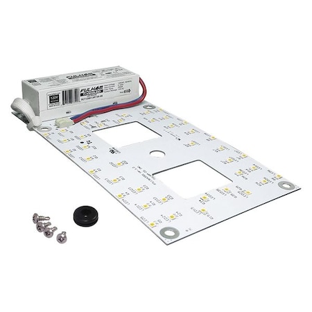Fulham Rectangle Retrofit Kit, Triac, 4K, UL, 13W TKT120013RT4006