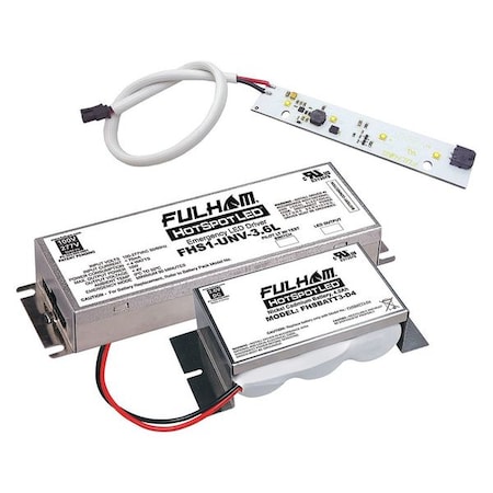Fulham LED Emergency BBU Kit, 3W, 200 min FHSKITT03LND