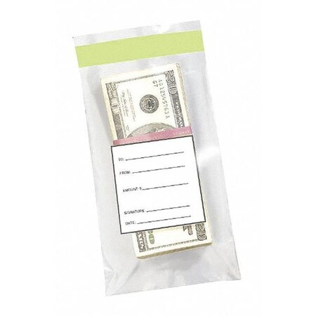 Mmf Industries Strap Bag, 4-1/2" x 7-1/2", PK1000 236006620