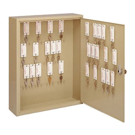 Mmf Industries Motor Vehicle Key Cabinet, Steel, Beige, 60 Key Capacity 201006003