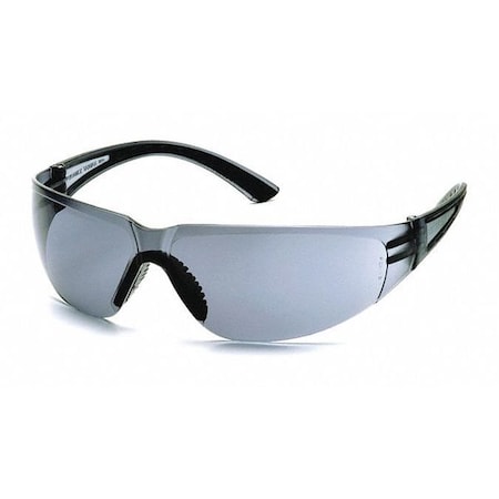 Pyramex Cortez(R), Safety Glasses, Anti-Scratch, Gray Lens, Frameless SB3620S
