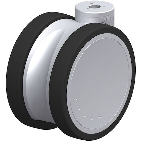 Blickle Kingpin Swivel Caster, PU, 5", 240 lb. LKDG-PATH 125K