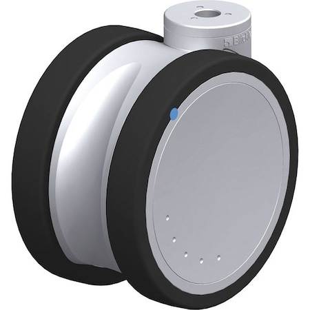 Blickle Kingpin Swivel Caster, PU, 6", 330 lb. LKDGX-PATH 150XK