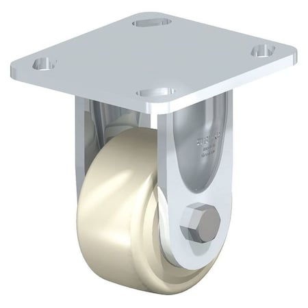 Blickle Rigid Plate Cstr, Wt Nyln, 3-1/8", 1540 lb. BHS-GSPO 80K-14