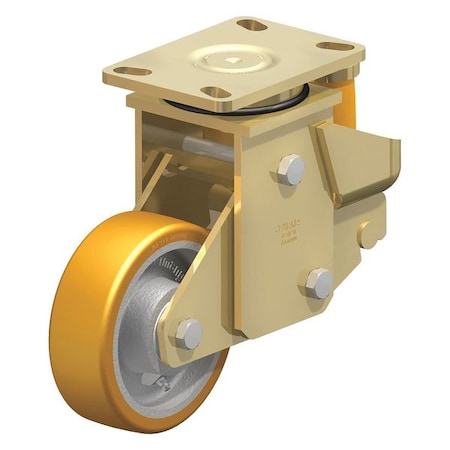 Blickle Swivel Plate Caster, PU, 6", 1760 lb. LSFE-GTH 150K-16
