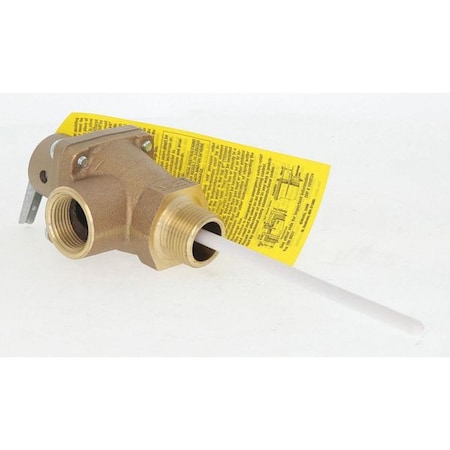 Watts Backflow Check Relief Valve, 3/4", 15 psi 0156734