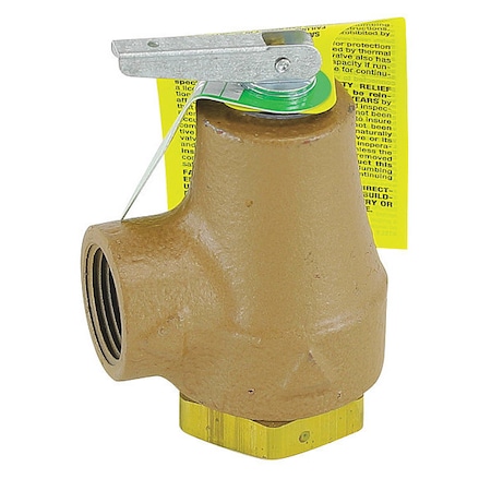 Watts Backflow Check Relief Valve, 50950000 Btu 0358551