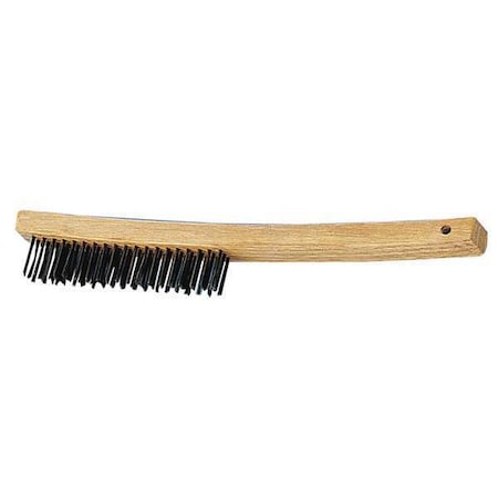 Premier Wire Brush, Bent Handle, 3 x 19, PK12 319