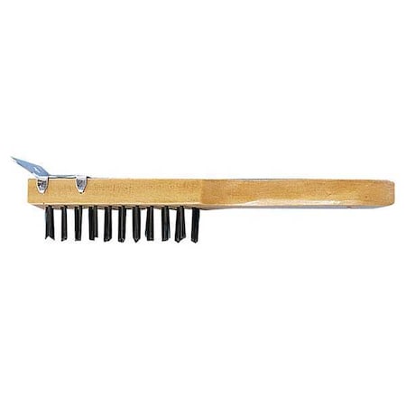 Premier Heavy Duty Brush w/ Scraper, 4x11, PK12 411SC