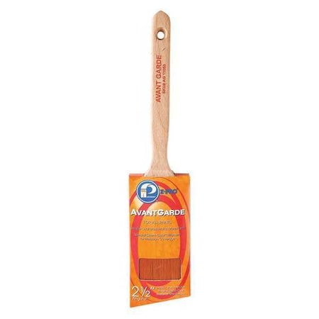 Premier 2-1/2" Semi-Oval Angle Sash Polyester Bristle, Paint Brush, Wood Handle, 6 PK AG11053