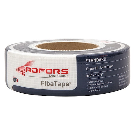 Adfors Drywall Joint Tape, Wht, 1-7/8" x 300 ft. FDW6710-U