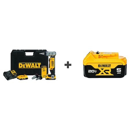 Dewalt Pex Expander Tool Kit 20V MAX, For 1/2" Cable DCE400D2/DCB205