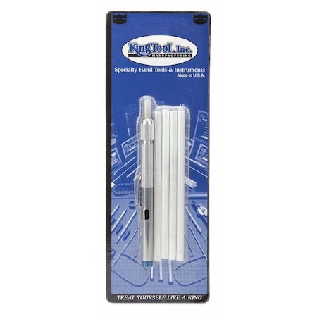 King Tool Soapstone Holder with 4 Stones, Round KRHB4C-00