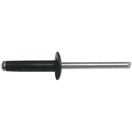 Irwin Blind Rivet, Tri-Grip, Black, Alum, PK100 AD68ATF