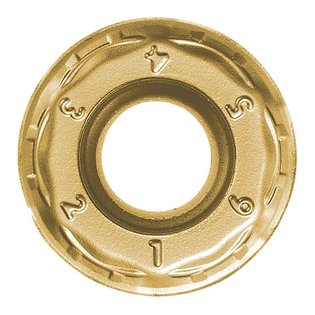 Kyocera Milling Insert, Round, RPGT 10T3M0ERGM C RPGT10T3M0ERGMCA6535